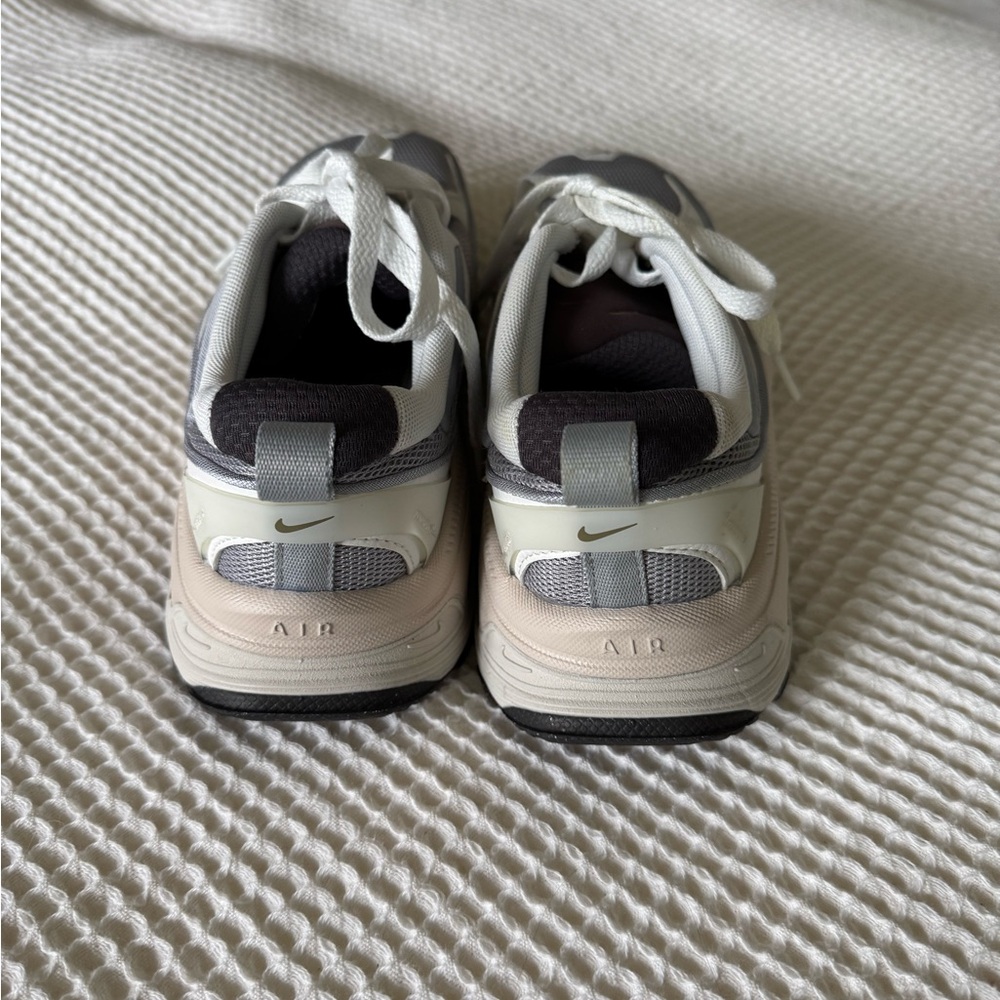 Nike Women's White and Grey Air Max-Inspired Sneakers - Picture 6 of 9